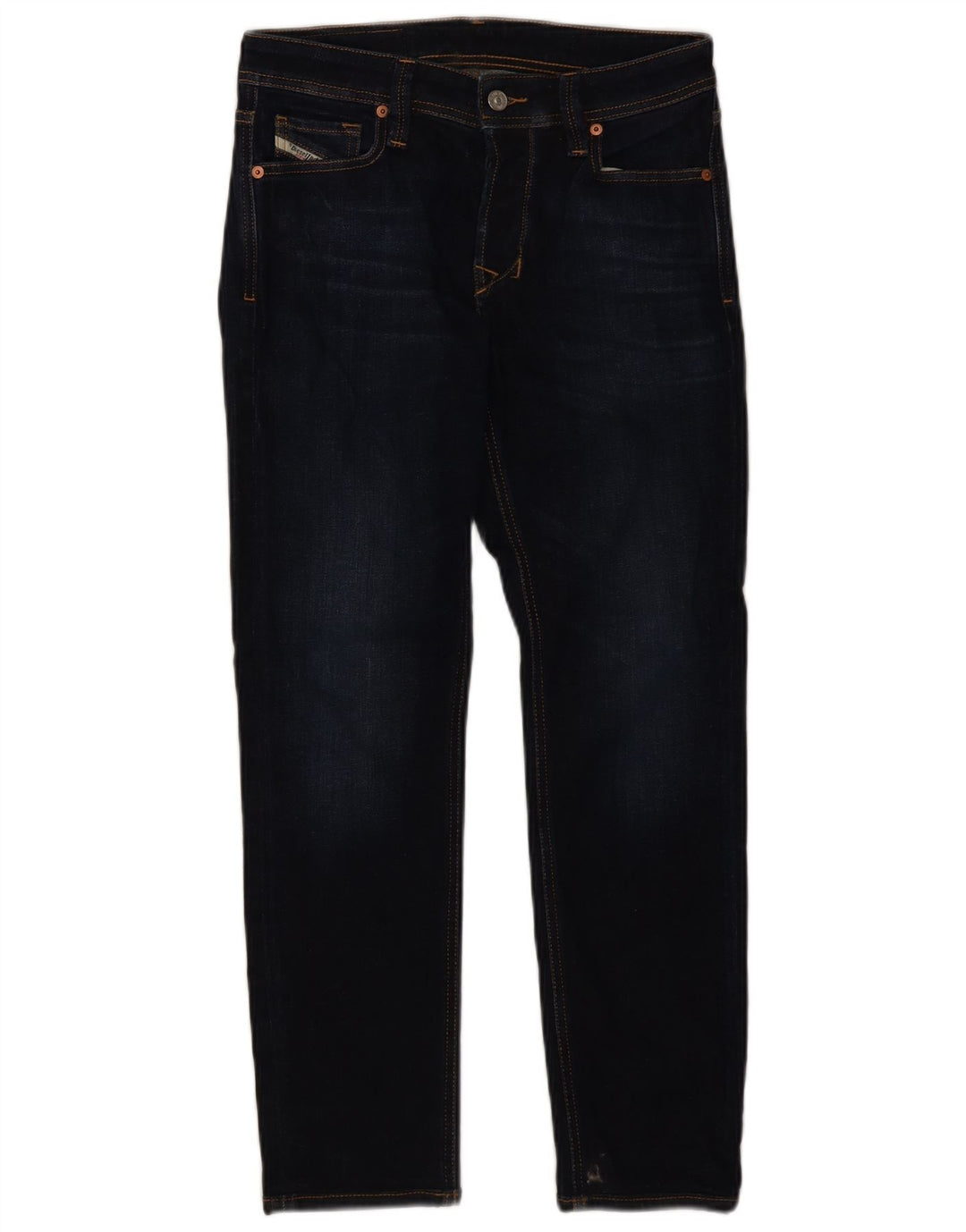 Damskie jeansy Diesel Straight W28 L28 Granatowe