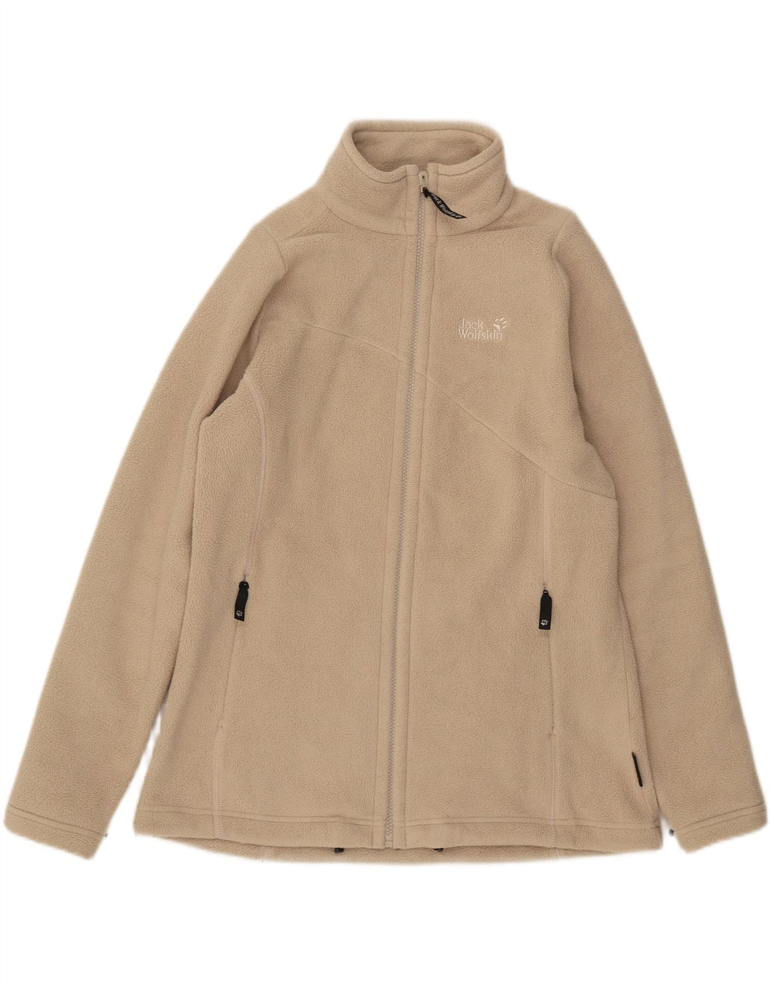 Damska kurtka polarowa Jack Wolfskin Graphic Liner UK 16, duża, beżowa