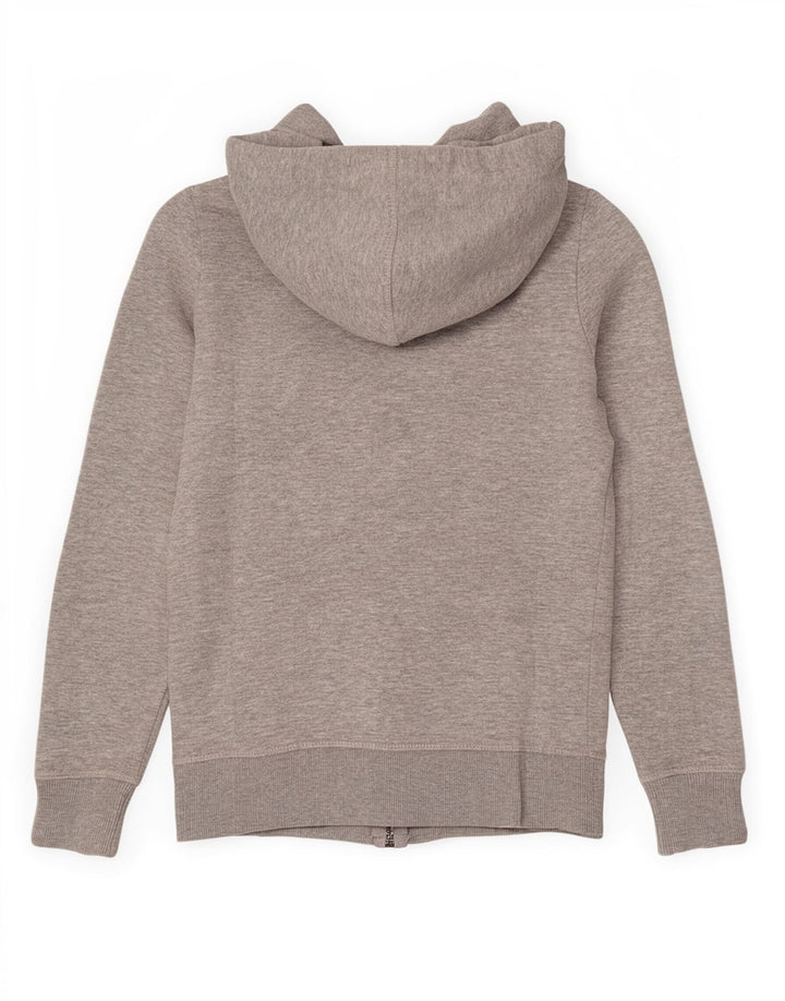 Damski sweter z kapturem i zamkiem Diesel UK 4 XS Szary poliester