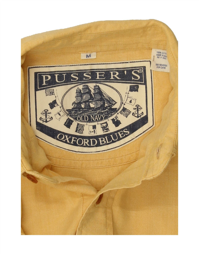 OLD NAVY Mens Shirt Medium Yellow Cotton Vintage Old Navy and Second-Hand Old Navy from Messina Hembry 