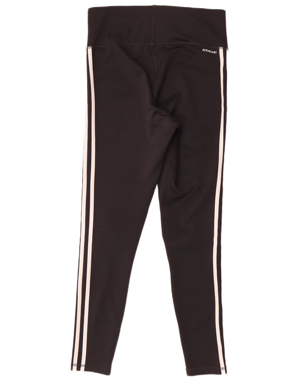 Damskie legginsy Adidas Aeroready UK 12/14, średnie czarne