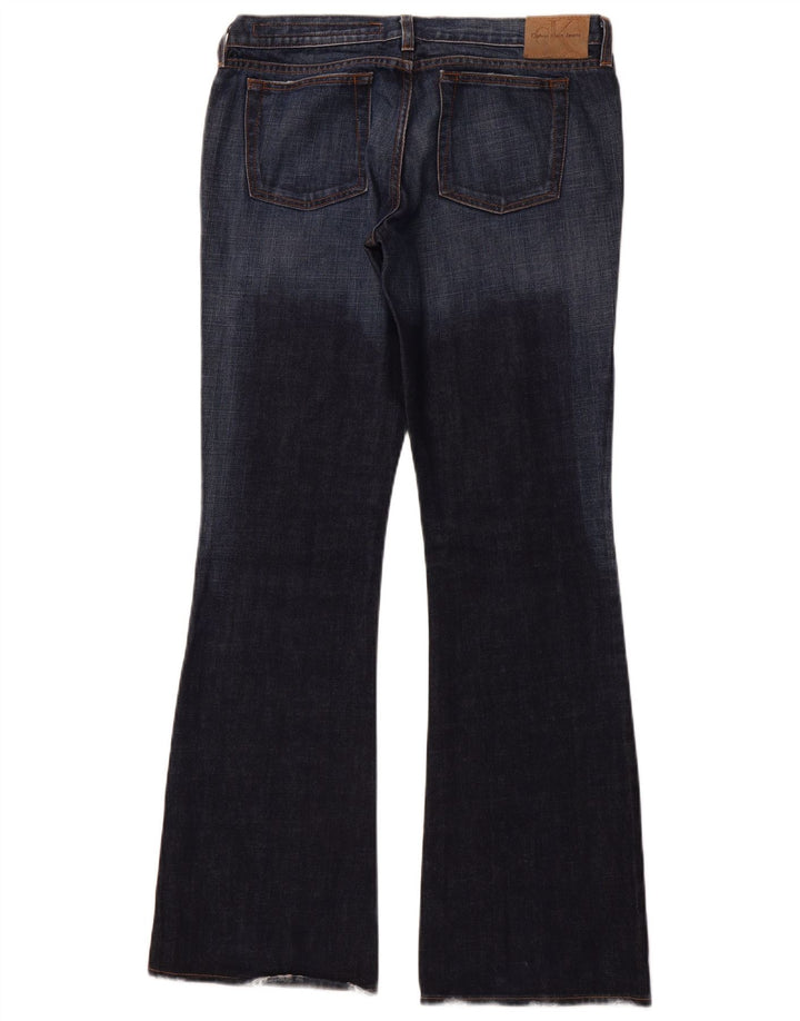 Damskie jeansy Bootcut CALVIN KLEIN W32 L33 Granatowe, bawełniane