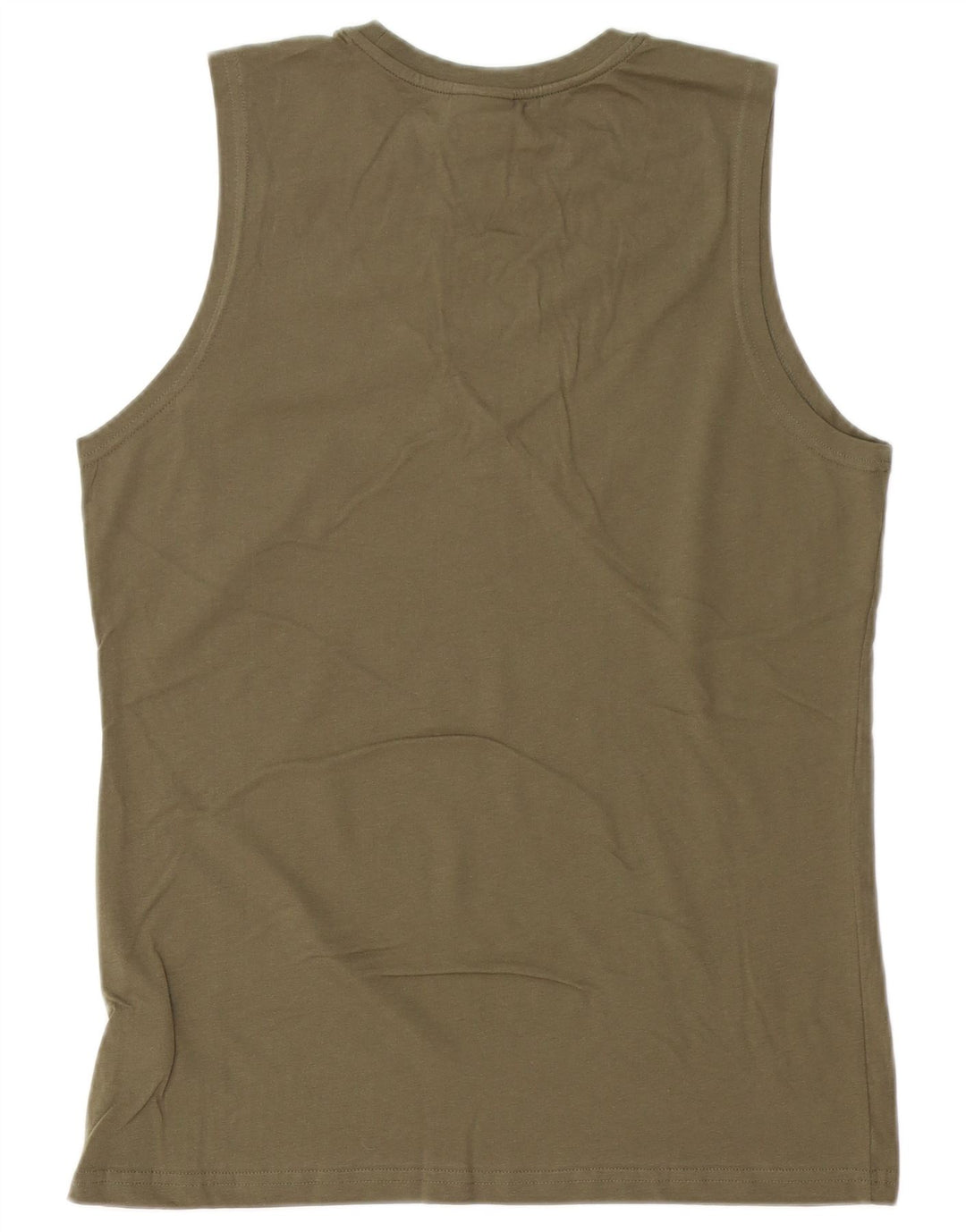 THINK PINK Męska kamizelka z grafiką, duża, bawełniana w kolorze khaki