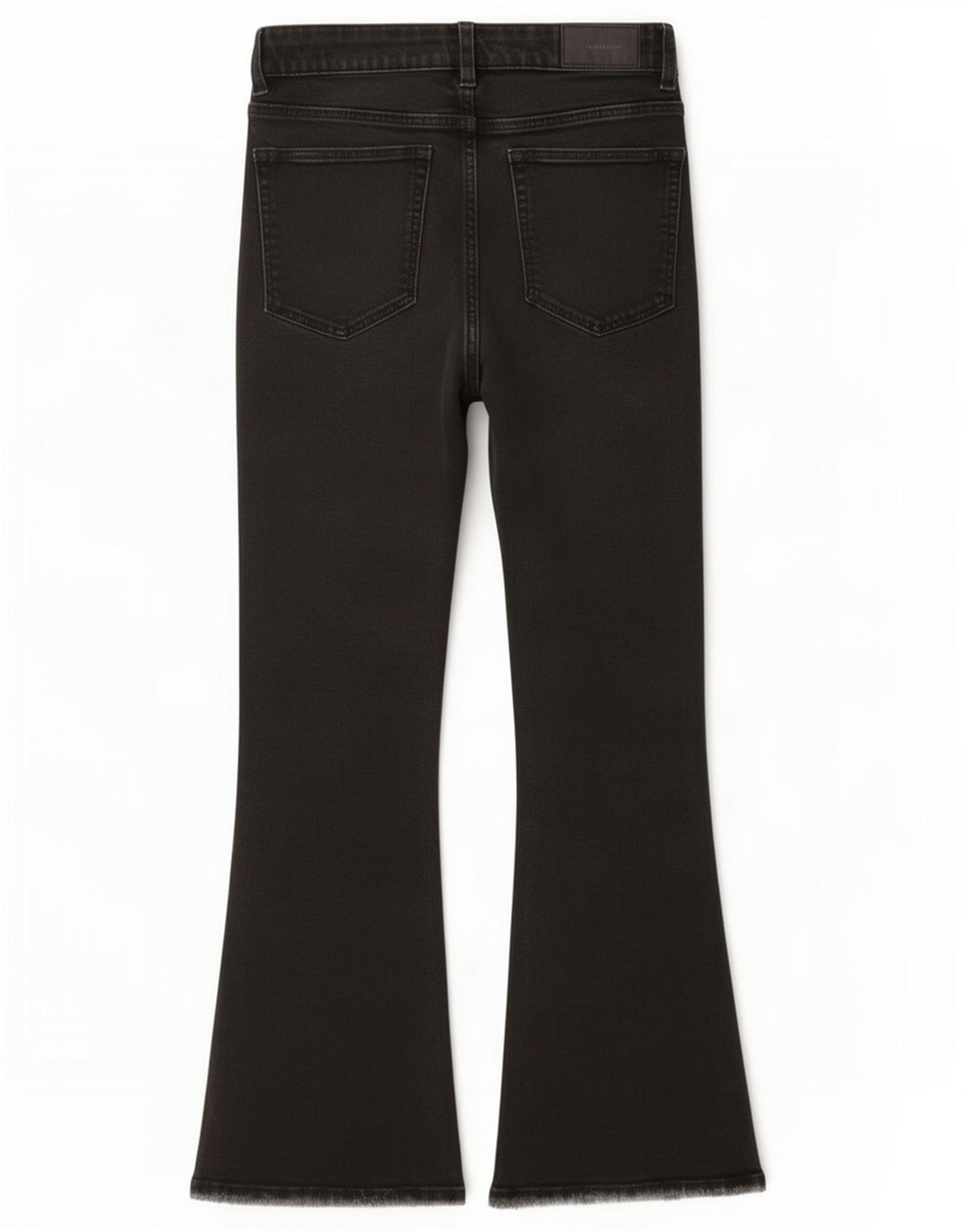 Damskie jeansy rozkloszowane Zara EU 36 XS W26 L26 czarne