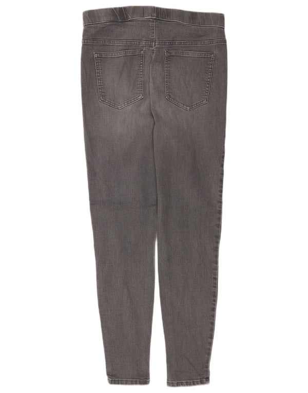 Marks & Spencer Damskie jeansy Jegging UK 12 Medium W30 L28 Szara bawełna