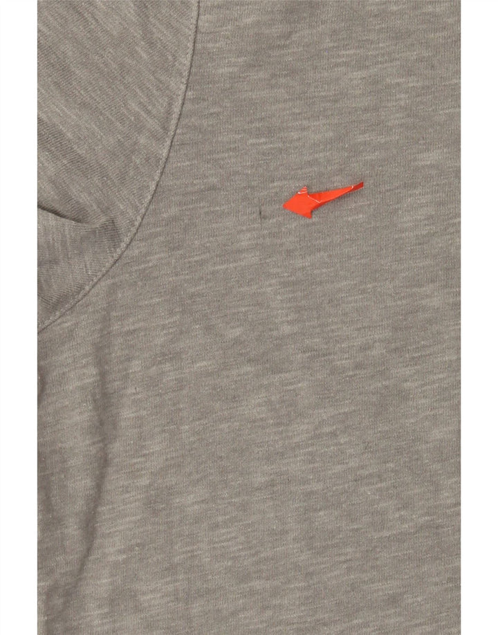 Męski T-shirt Superdry, duży, szary, bawełniany w plamki