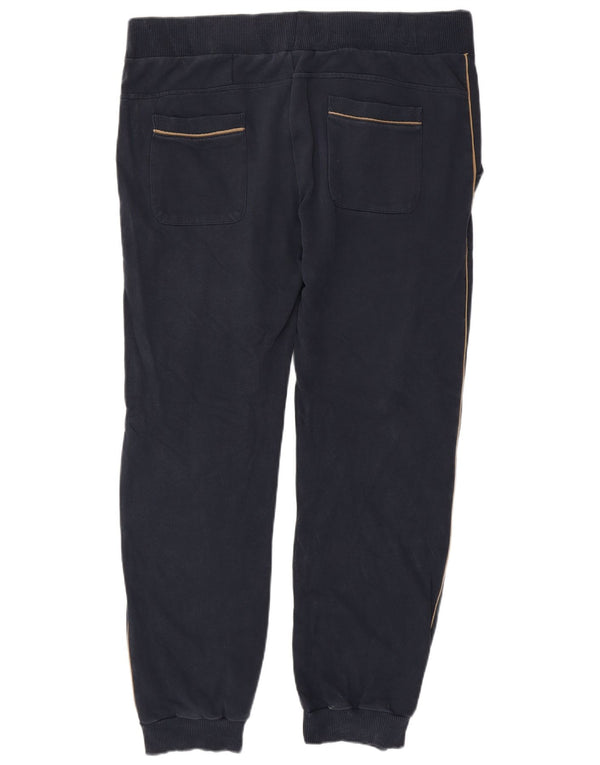 Męskie spodnie dresowe Champion Graphic Joggers XL, granatowe, bawełniane