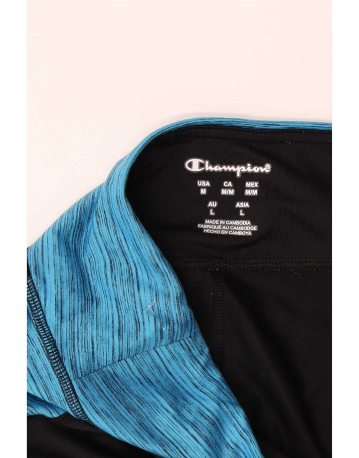 Damskie legginsy Champion Capri UK 14, poliester w kolorze średniej czerni