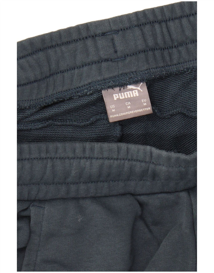Puma Mens Tracksuit Trousers Joggers Medium Navy Blue