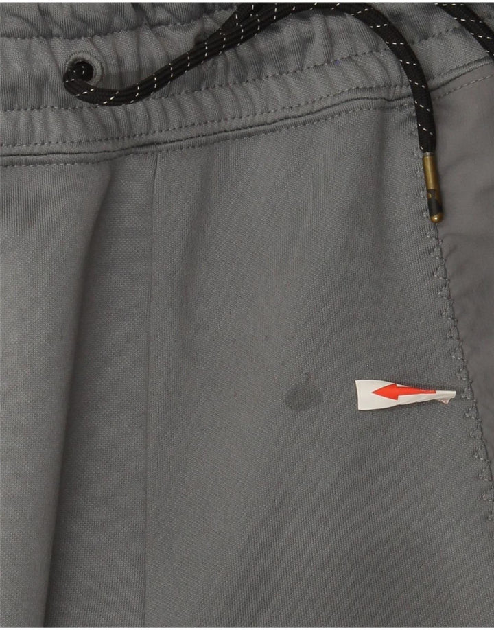 Męskie spodnie dresowe Nike Therma-Fit Joggers, duże, szare, poliestrowe
