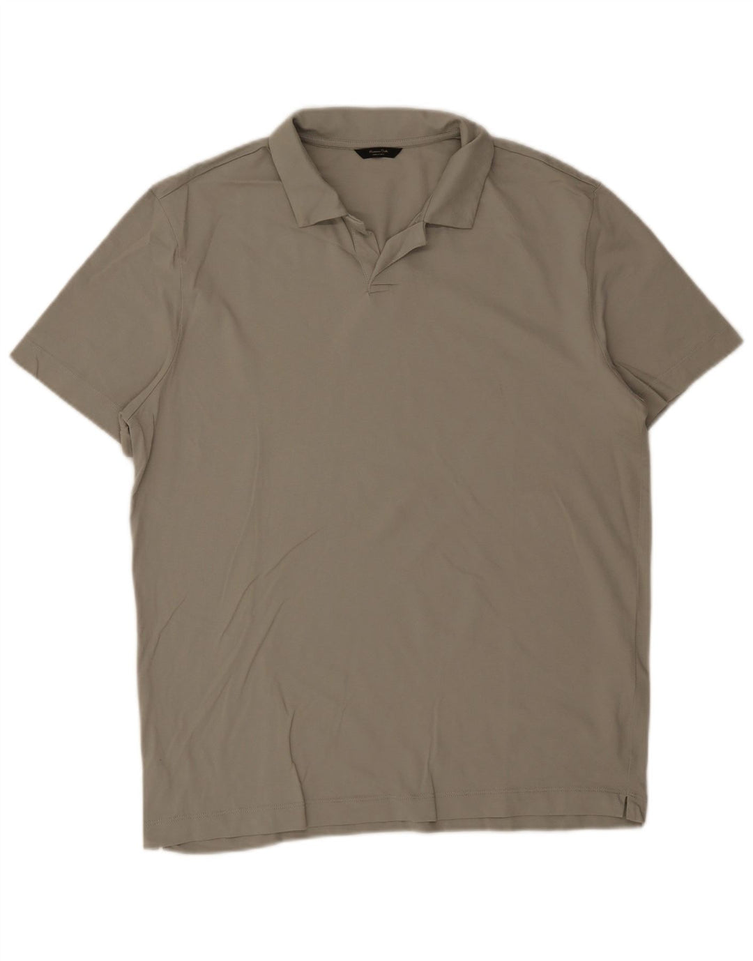 Męska koszulka polo Massimo Dutti XL, bawełniana khaki