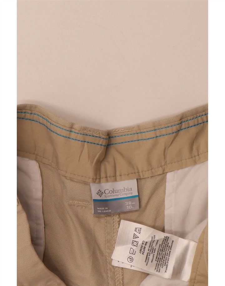 Męskie spodenki cargo COLUMBIA W38 XL, beżowa bawełna