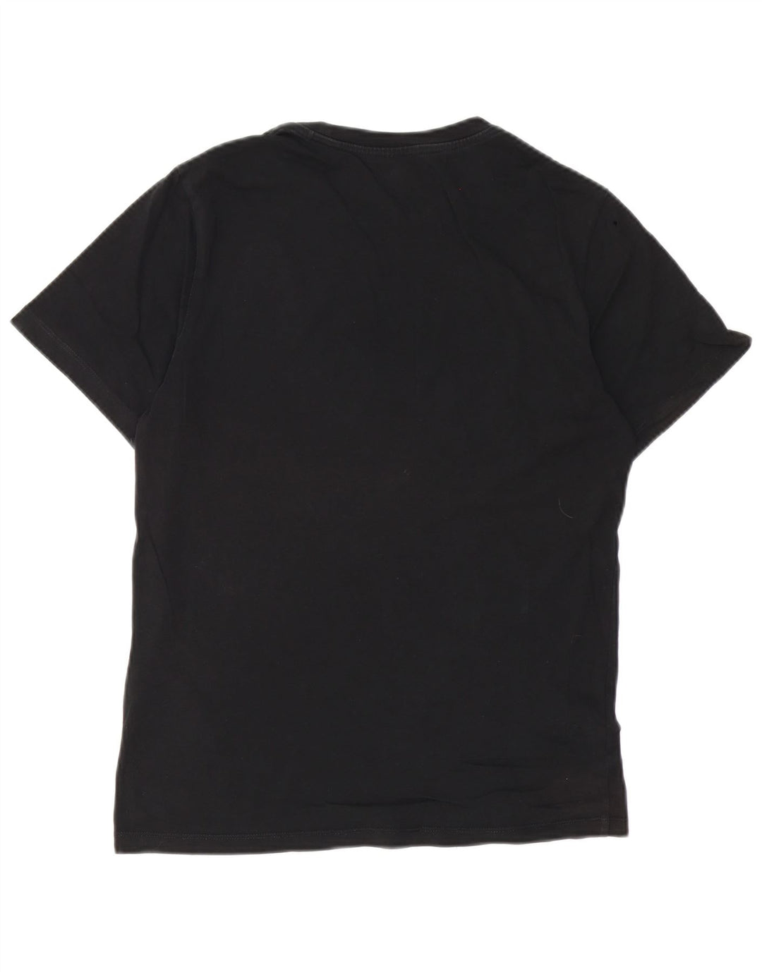 Męski T-shirt z grafiką Nike, mały, czarny, bawełniany
