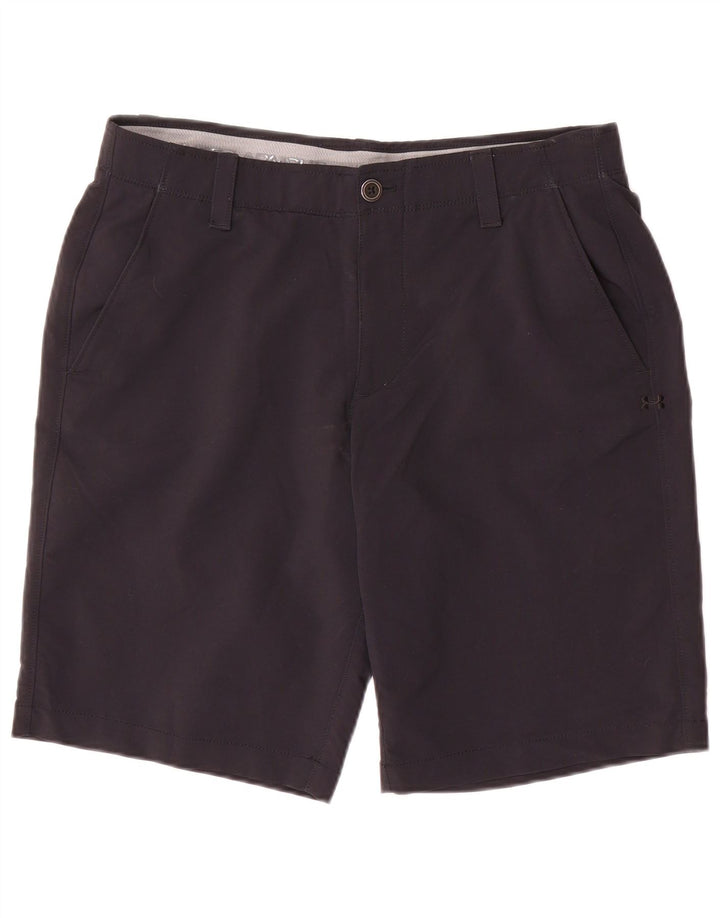 Męskie spodenki Chino Umbro W34, duże, czarne, nylonowe