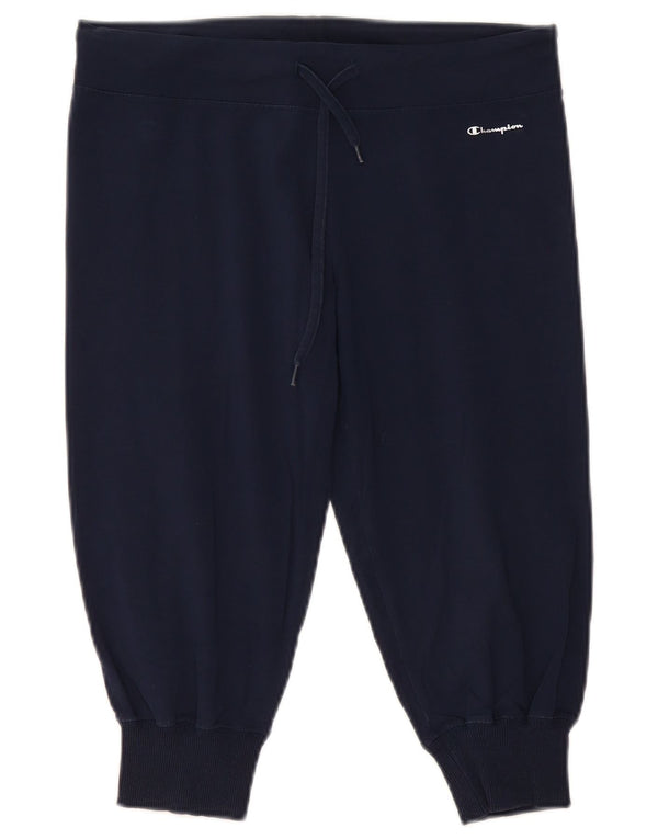 Damskie spodnie dresowe Champion Capri Joggers UK 14, duże, granatowe
