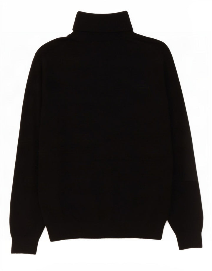 Marks & Spencer Damski sweter z golfem i autografem, UK 16, duży, czarny