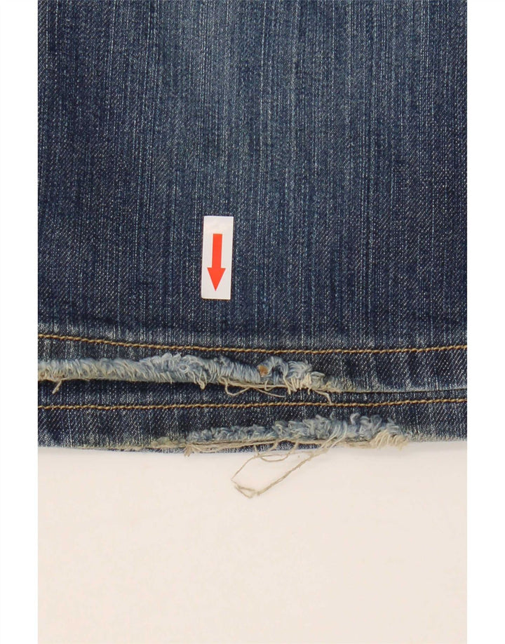 Jeansy damskie Wrangler Eve Bootcut W28 L32 Niebieskie bawełniane