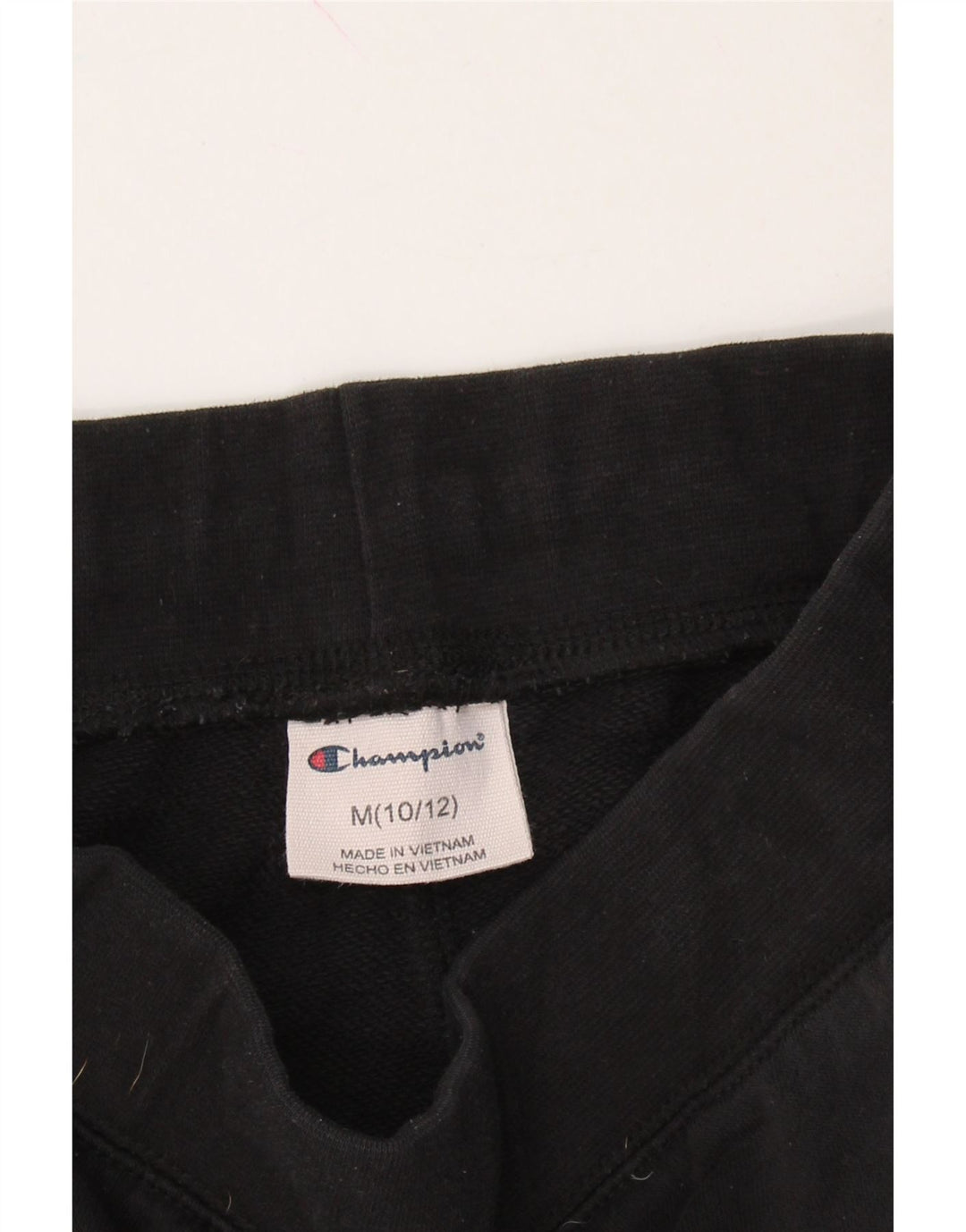 CHAMPION Boys Sport Shorts 10-11 Years Medium  Black Cotton Vintage Champion and Second-Hand Champion from Messina Hembry 