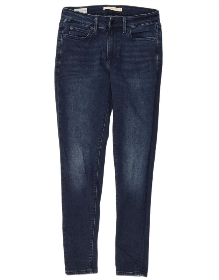 Damskie jeansy Levi's 711 Skinny W26 L28 Granatowa bawełna