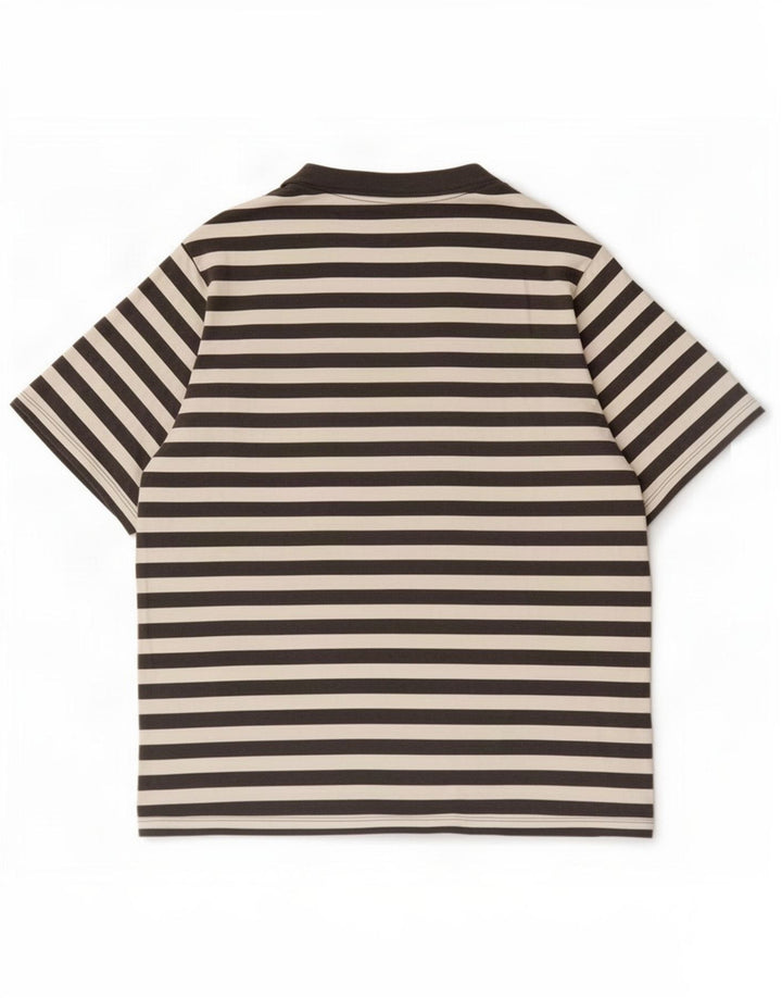 T-shirt męski Jack & Jones, duży, bawełniany w szare paski