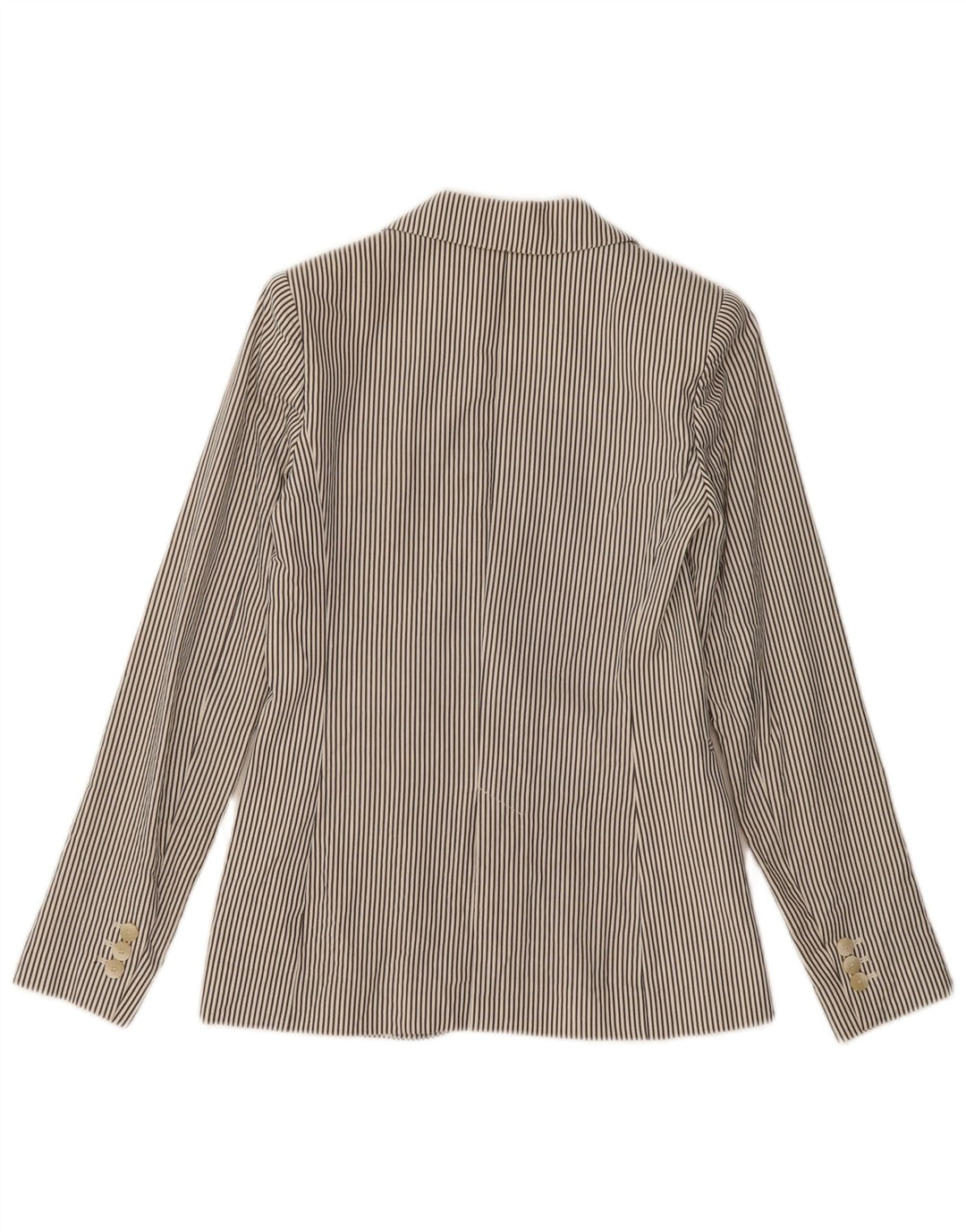 MASSIMO DUTTI Damska marynarka zapinana na 1 guzik EU 34 2XS Szara w prążki