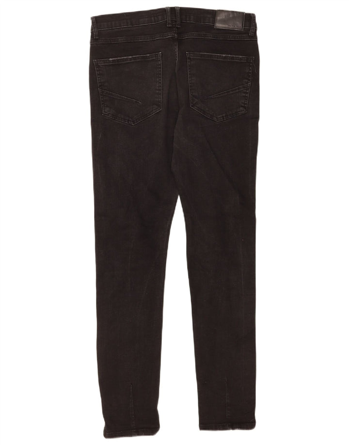 Męskie jeansy rurkowe Zara w trudnej sytuacji EU 40 Medium W31 L29 czarne