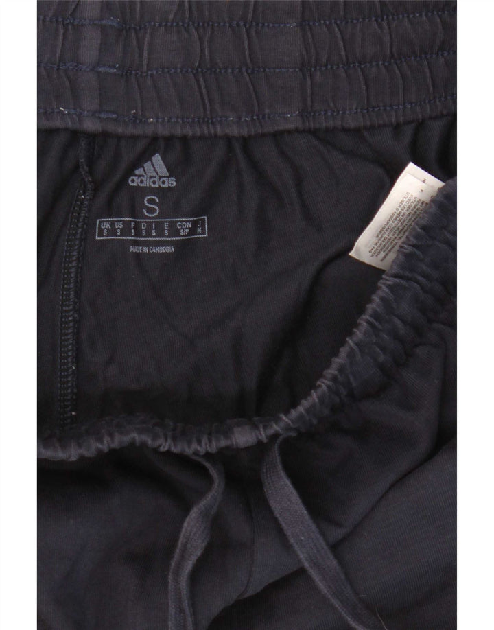 Męskie spodenki sportowe Adidas, małe, granatowe, bawełniane