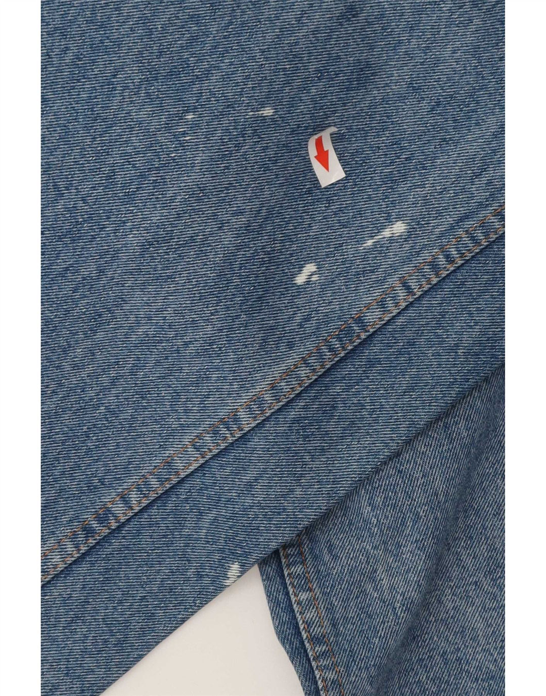 Męskie jeansy zwężane Base 92 Graphic IT 48 Medium W32 L34 Niebieska bawełna