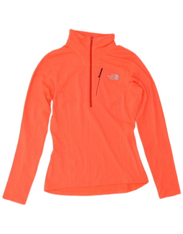 Damski dres The North Face z zamkiem błyskawicznym, UK 6 XS, pomarańczowy