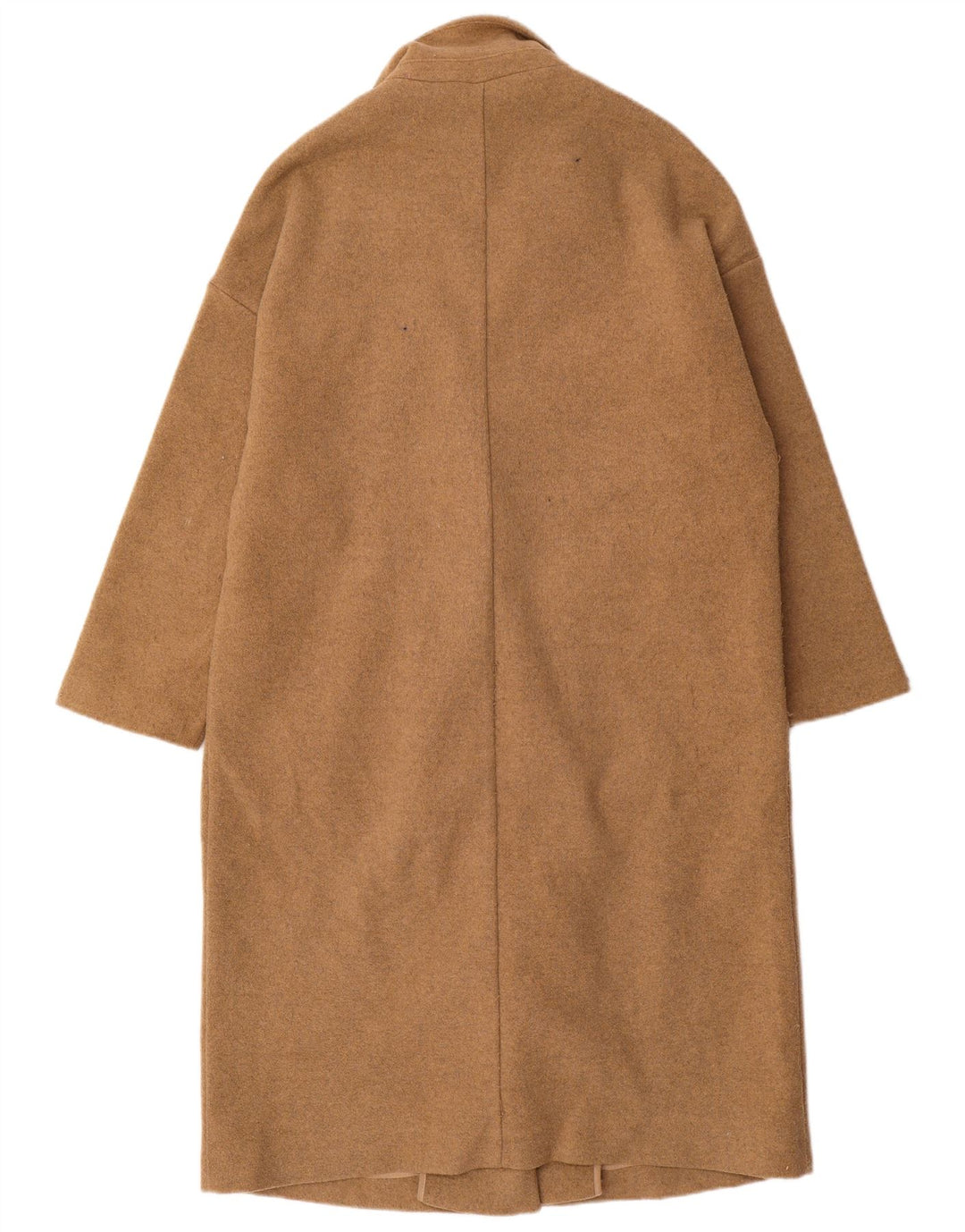 Damski płaszcz oversize Zara UK 10 Small Beżowy poliester