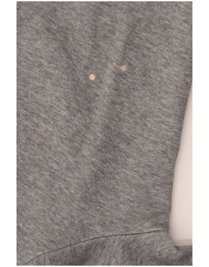 PUMA Mens Tracksuit Top Jacket Small Grey Cotton
