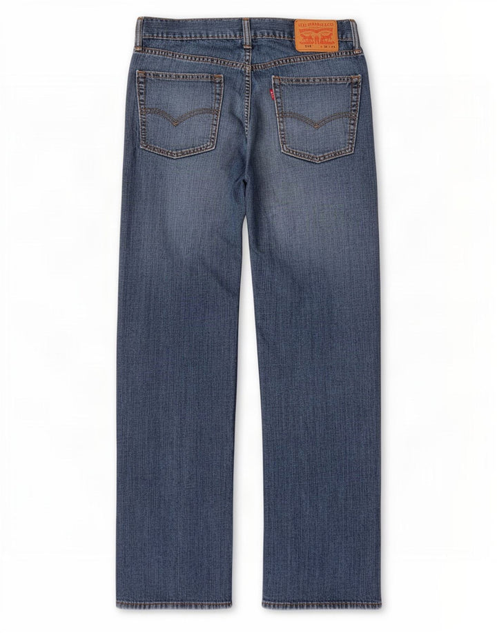 Męskie dżinsy Levi's 514 Straight W34 L34 Niebieskie