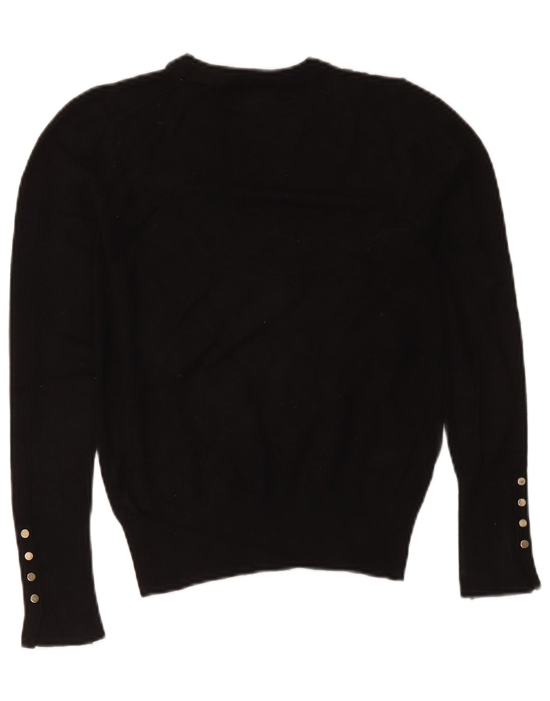 Sweter damski Zara z okrągłym dekoltem UK 10, mały czarny