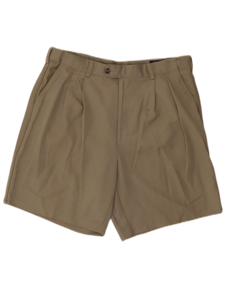 Męskie spodenki chino Izod W36, duży, khaki, poliester