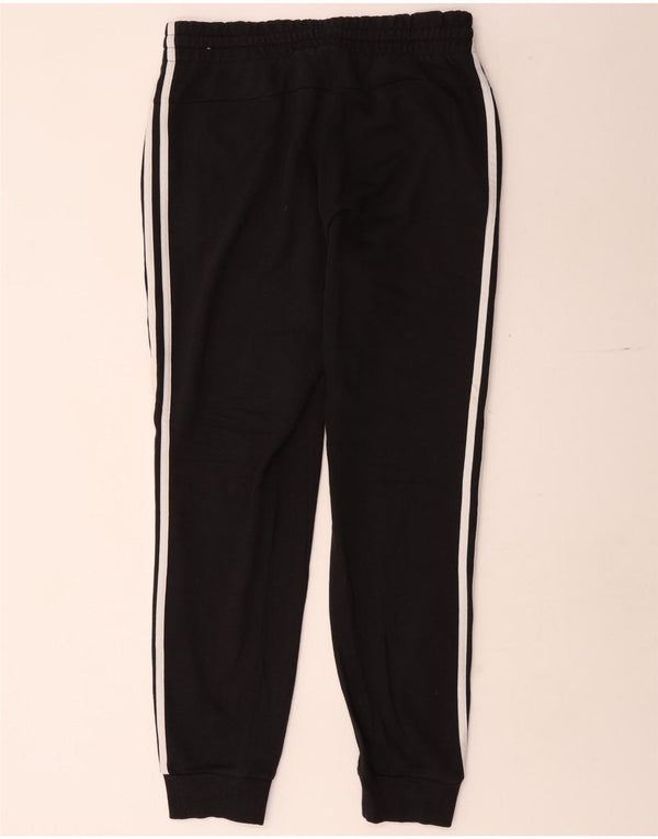 Damskie spodnie dresowe Adidas Joggers UK 16/18, duże, czarne, bawełniane