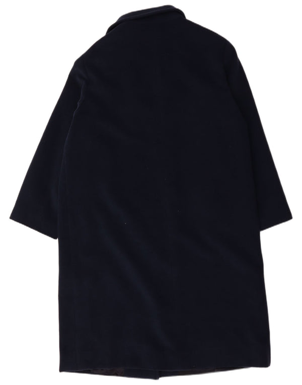 Płaszcz damski w stylu vintage IT 48 XL Granatowa wełna