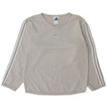 Damska bluza oversize Adidas, UK 10, mała, szara bawełna