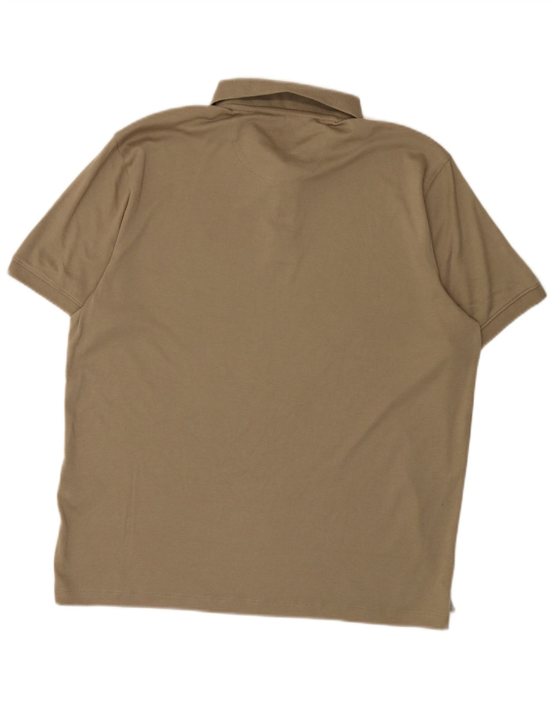 Męska koszulka polo Dkny, duża, bawełniana w kolorze khaki
