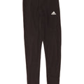 Legginsy damskie ADIDAS UK 8/10, małe, czarne, bawełniane