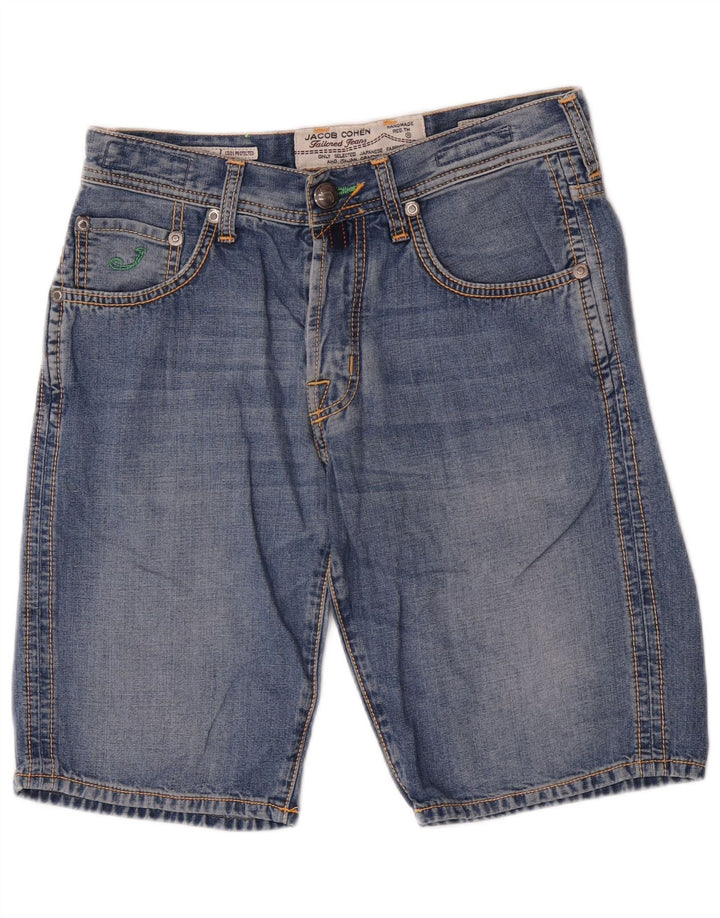 Męskie spodenki jeansowe Jack & Jones W32, średnioniebieskie, bawełniane