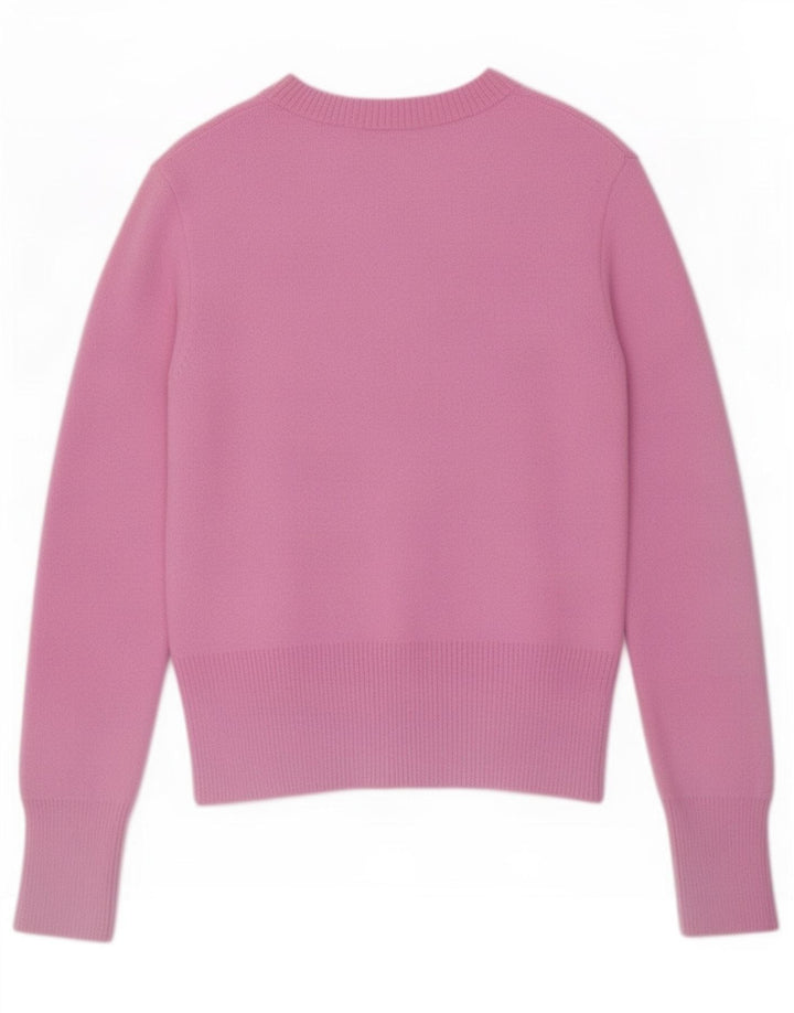 Sweter damski Zara Cardigan UK 12 Średni różowy poliamid