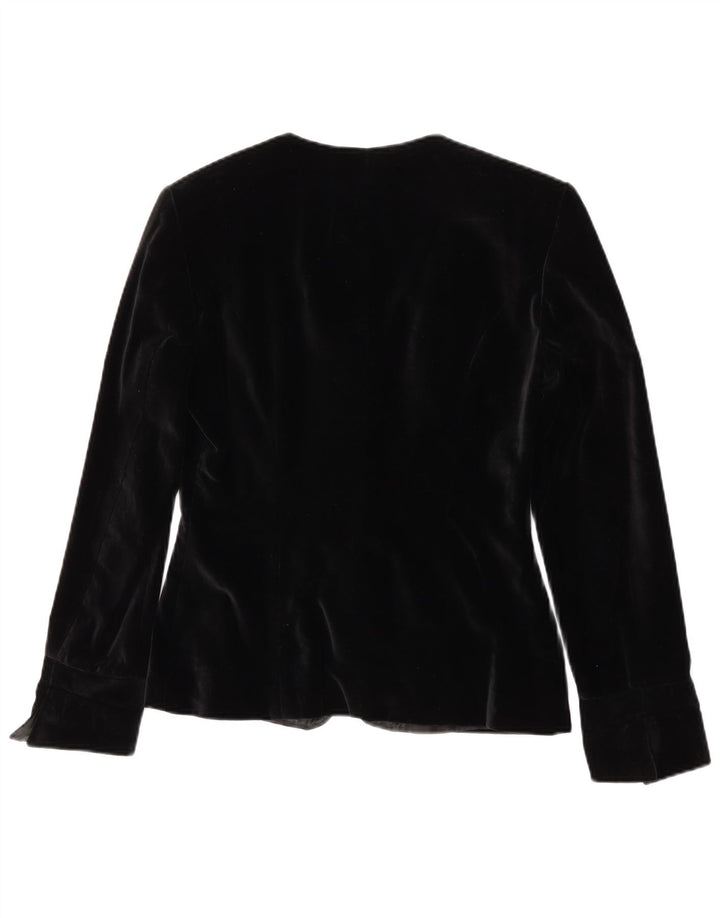 Dwuczęściowy komplet damskich spódnic welurowych zapinanych na 4 guziki IT 42 Medium W28 Black