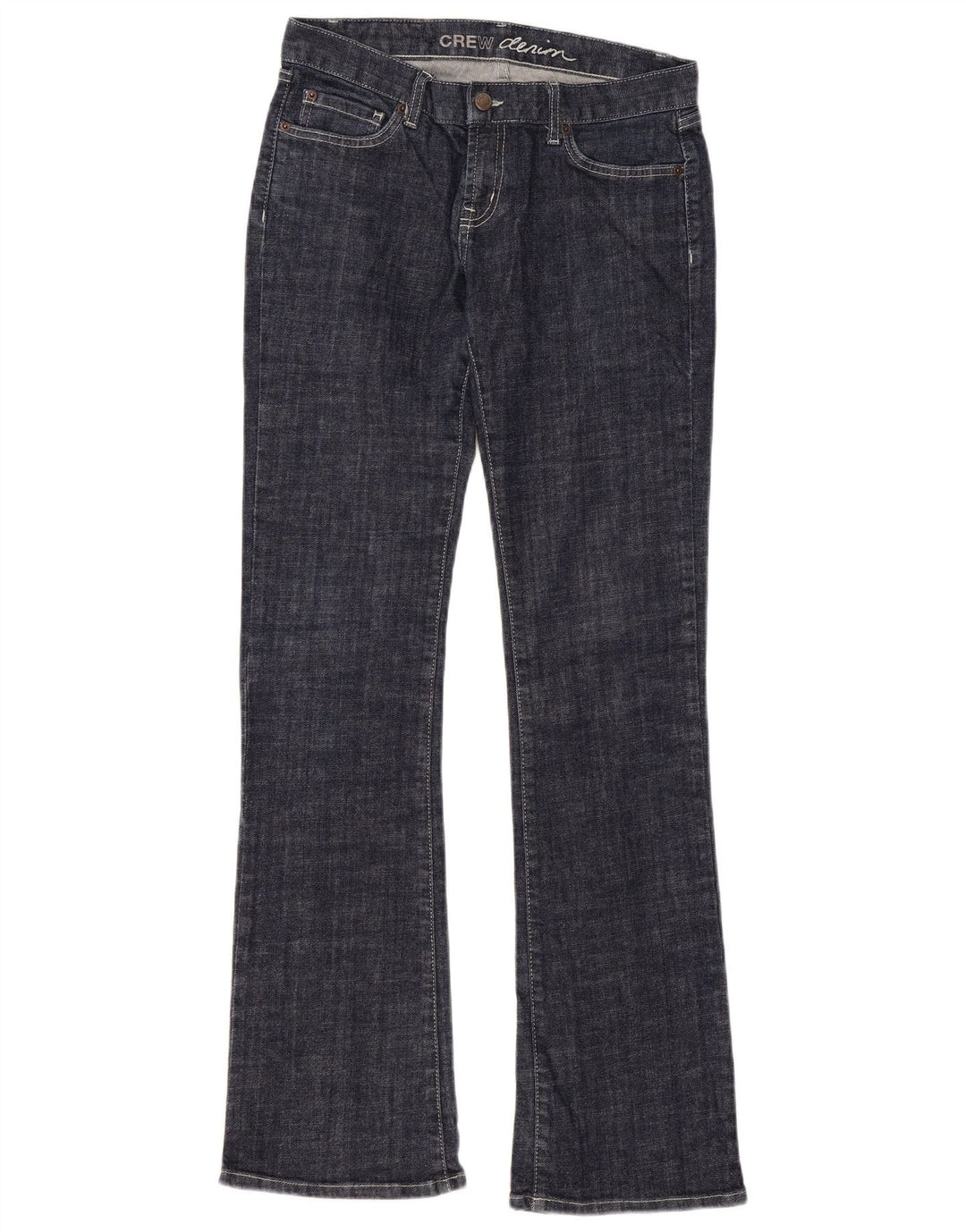 Crew Clothing Damskie jeansy Bootcut W30 L34 Granatowa bawełna