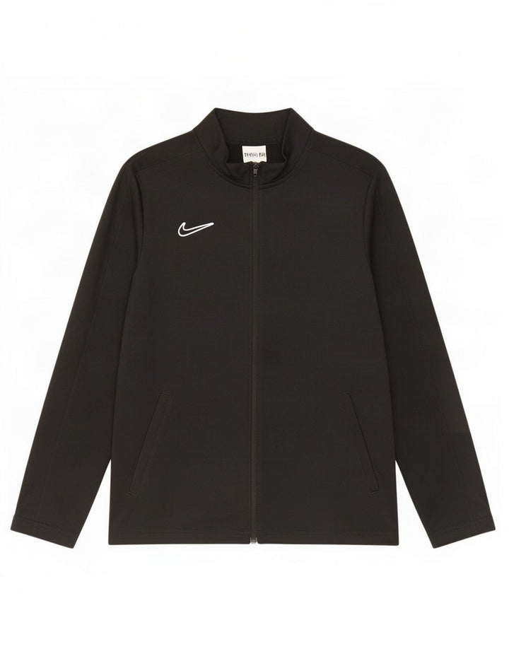 Chłopięca kurtka dresowa Nike Dri Fit 12-13 lat, duża, czarna, poliestrowa