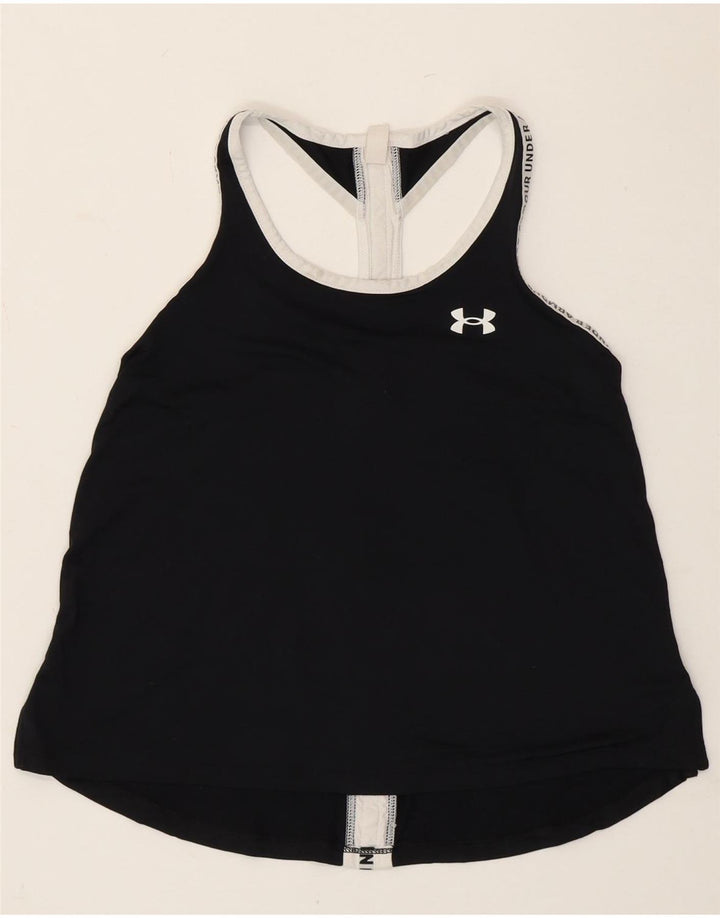 Damska kamizelka z grafiką Under Armour UK 12, średni czarny poliester