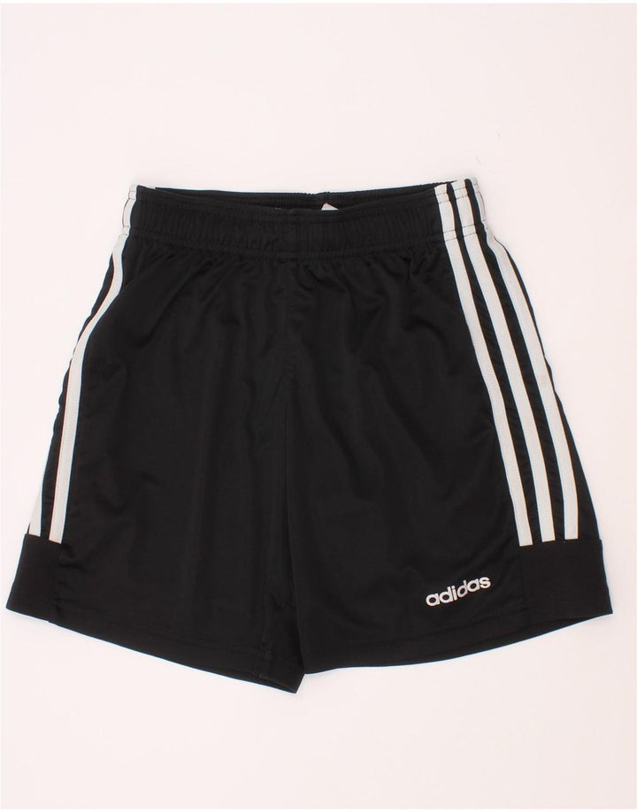 Chłopięce spodenki sportowe Adidas 11-12 lat, czarny poliester