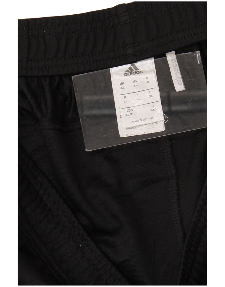 Męskie spodnie dresowe Adidas Climacool XL, czarne, poliestrowe