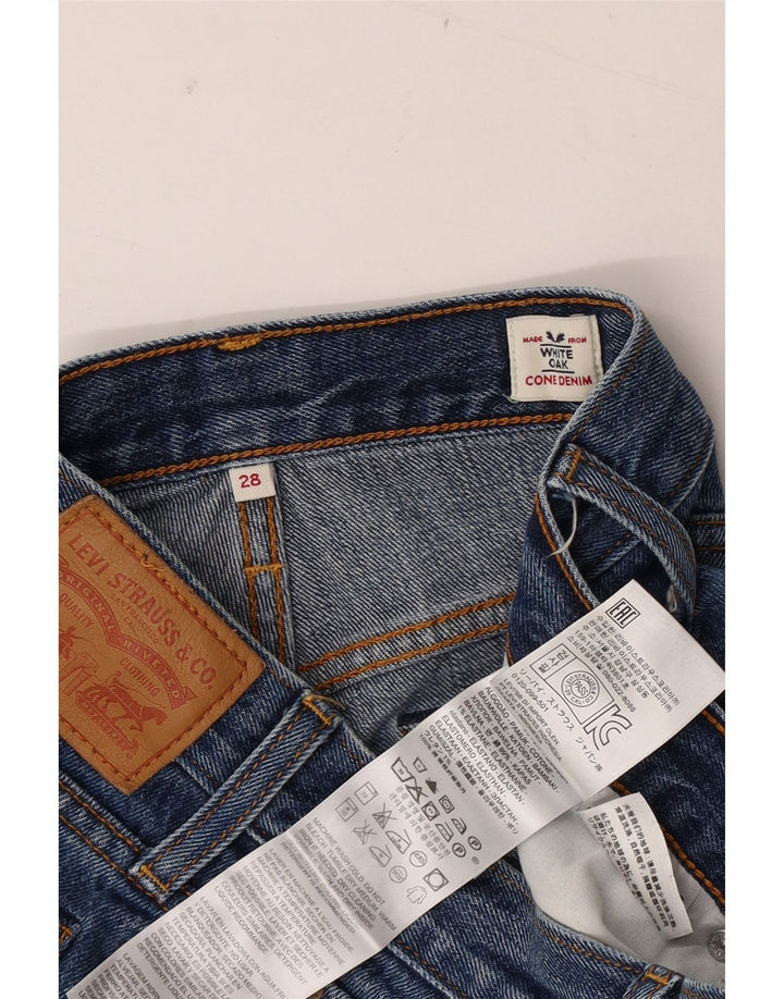 Damskie jeansy LEVI'S W28 L27 Niebieskie bawełniane