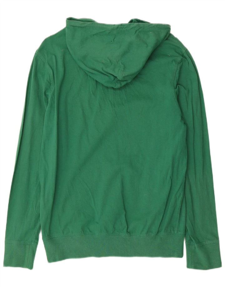 Męski sweter z kapturem J. Crew, średnio zielony, bawełniany