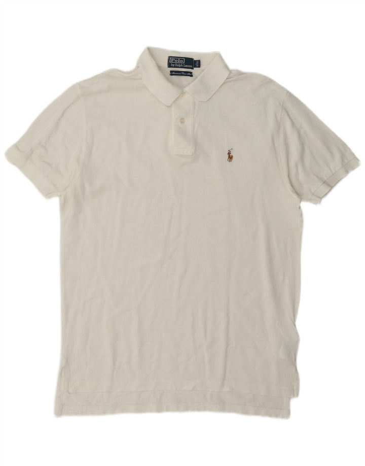 Koszula męska Polo Ralph Lauren, duża, biała, bawełniana